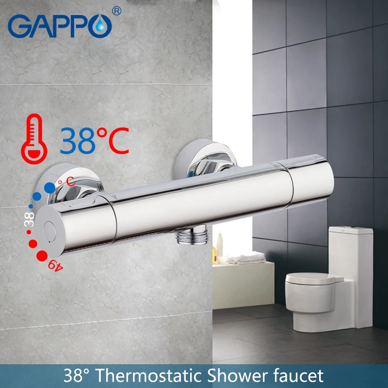 

GAPPO Bathtub Faucets waterfall bath faucet mixer rain shower faucets set water bathroom tap wall mounted thermostatic mixer