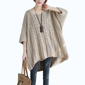 2019 Spring Autumn Sweater Women Fashion Round Neck Wool Ladies Pullover Korean Large Size Women Long Sleeve Knitted Sweater
2019 Spring Autumn Sweater Women Fashion Round Neck Wool Ladies Pullover Korean Large Size Women Long Sleeve Knitted Sweater