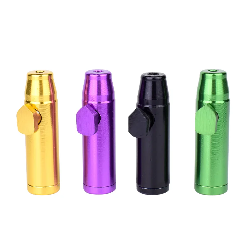 Colorful Mini Portable Metal Smoking Pipe Bullet High Quality Fashion Tobacco Smoke Tube - Use For Smoke Cigarette
Colorful Mini Portable Metal Smoking Pipe Bullet High Quality Fashion Tobacco Smoke Tube - Use For Smoke Cigarette