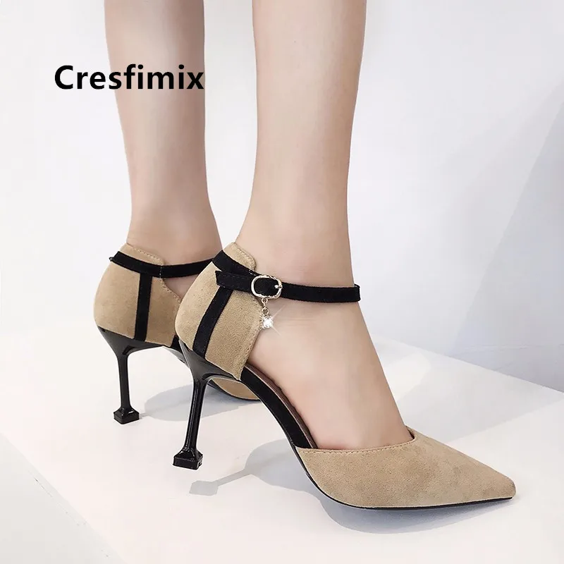Cresfimix lady fashion sweet office high heel pumps women casual comfortable plus size black shoes mujer tacones altos a5343
Cresfimix lady fashion sweet office high heel pumps women casual comfortable plus size black shoes mujer tacones altos a5343
