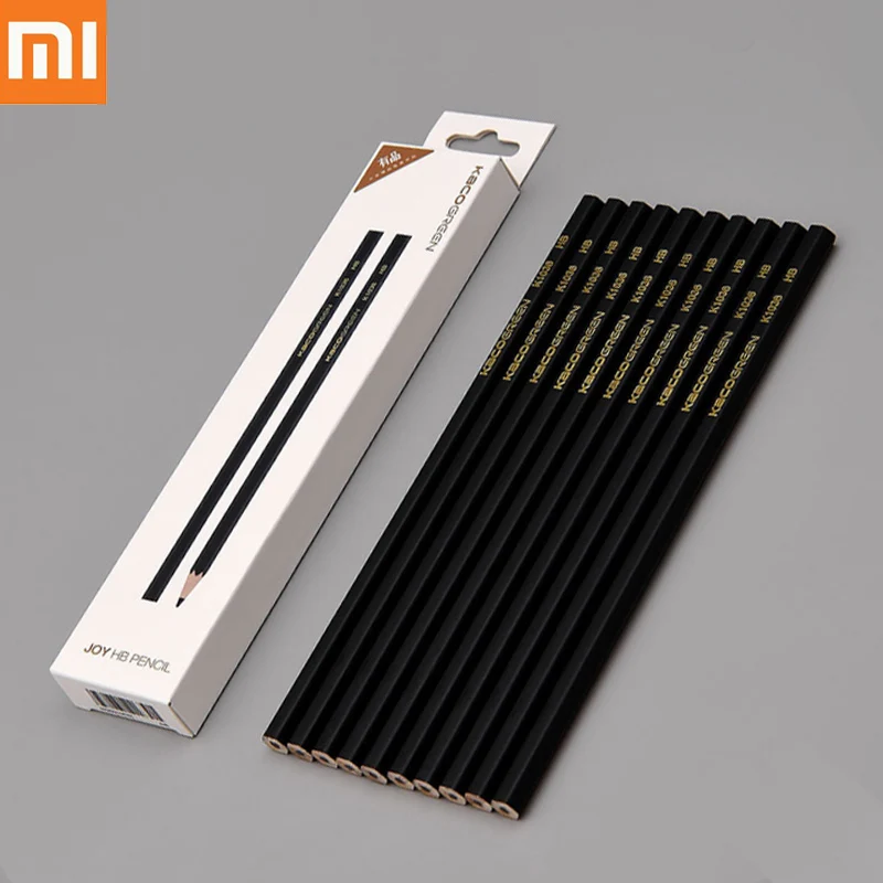 10pcs Xiaomi Mijia Kaco Joy HB Pencil 2.2mm KACO Wood Pen Painting Writing Drawing Sketch Pencils For School Office Stationery
10pcs Xiaomi Mijia Kaco Joy HB Pencil 2.2mm KACO Wood Pen Painting Writing Drawing Sketch Pencils For School Office Stationery