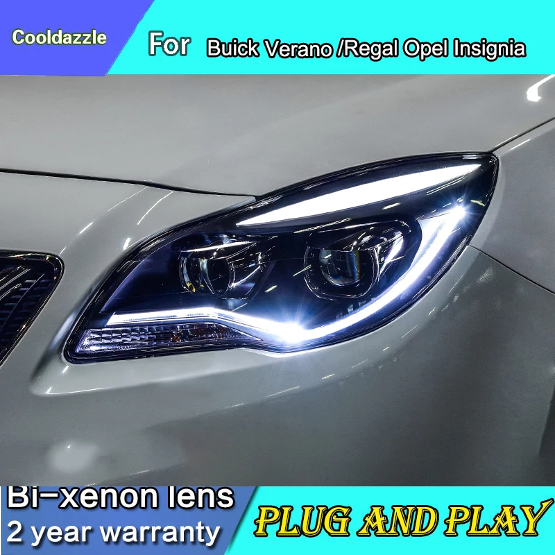Car Styling Head Lamp Case For Buick Verano/Regal Opel Insignia LED Headlight 2014 2015 2016 DRL Double Beam Bi-Xenon Projector
Car Styling Head Lamp Case For Buick Verano/Regal Opel Insignia LED Headlight 2014 2015 2016 DRL Double Beam Bi-Xenon Projector