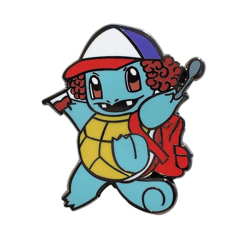 Stranger Things Dustin hat lapel pin cute Squirtle badge funny Pokemon games brooch pop gift
Stranger Things Dustin hat lapel pin cute Squirtle badge funny Pokemon games brooch pop gift