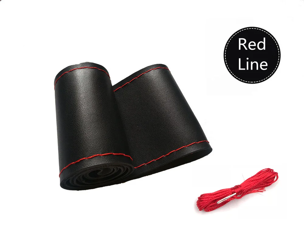 Universal 38cm Soft Fiber Leather Braiding Cover for Steering Wheel Cover braid On the Steering-wheel of Interior Accessories
Universal 38cm Soft Fiber Leather Braiding Cover for Steering Wheel Cover braid On the Steering-wheel of Interior Accessories