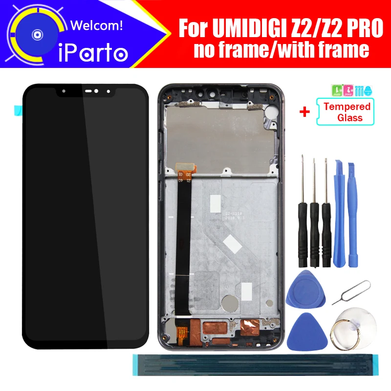 6.2 inch UMIDIGI Z2 LCD Display+Touch Screen Digitizer Assembly 100% Original New LCD+Touch Digitizer for UMIDIGI Z2 PRO+Tools
6.2 inch UMIDIGI Z2 LCD Display+Touch Screen Digitizer Assembly 100% Original New LCD+Touch Digitizer for UMIDIGI Z2 PRO+Tools