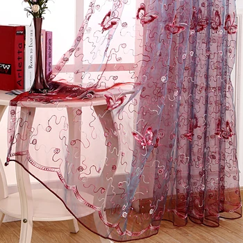 Fresh Butterfly Sequin Embroidered Gauze Curatins for Kids Bedroom Screens Purple Pink Romantic Classic Curtain For Living Room
Fresh Butterfly Sequin Embroidered Gauze Curatins for Kids Bedroom Screens Purple Pink Romantic Classic Curtain For Living Room