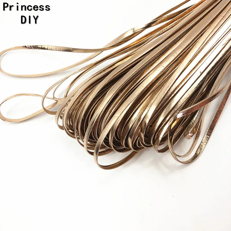 20M/Lot Jewelry Making Finding 5mm Rose Gold PU Ribbon Faux Leather Flat Cord String Bias DIY Collar Keychain Accessories Trim
20M/Lot Jewelry Making Finding 5mm Rose Gold PU Ribbon Faux Leather Flat Cord String Bias DIY Collar Keychain Accessories Trim