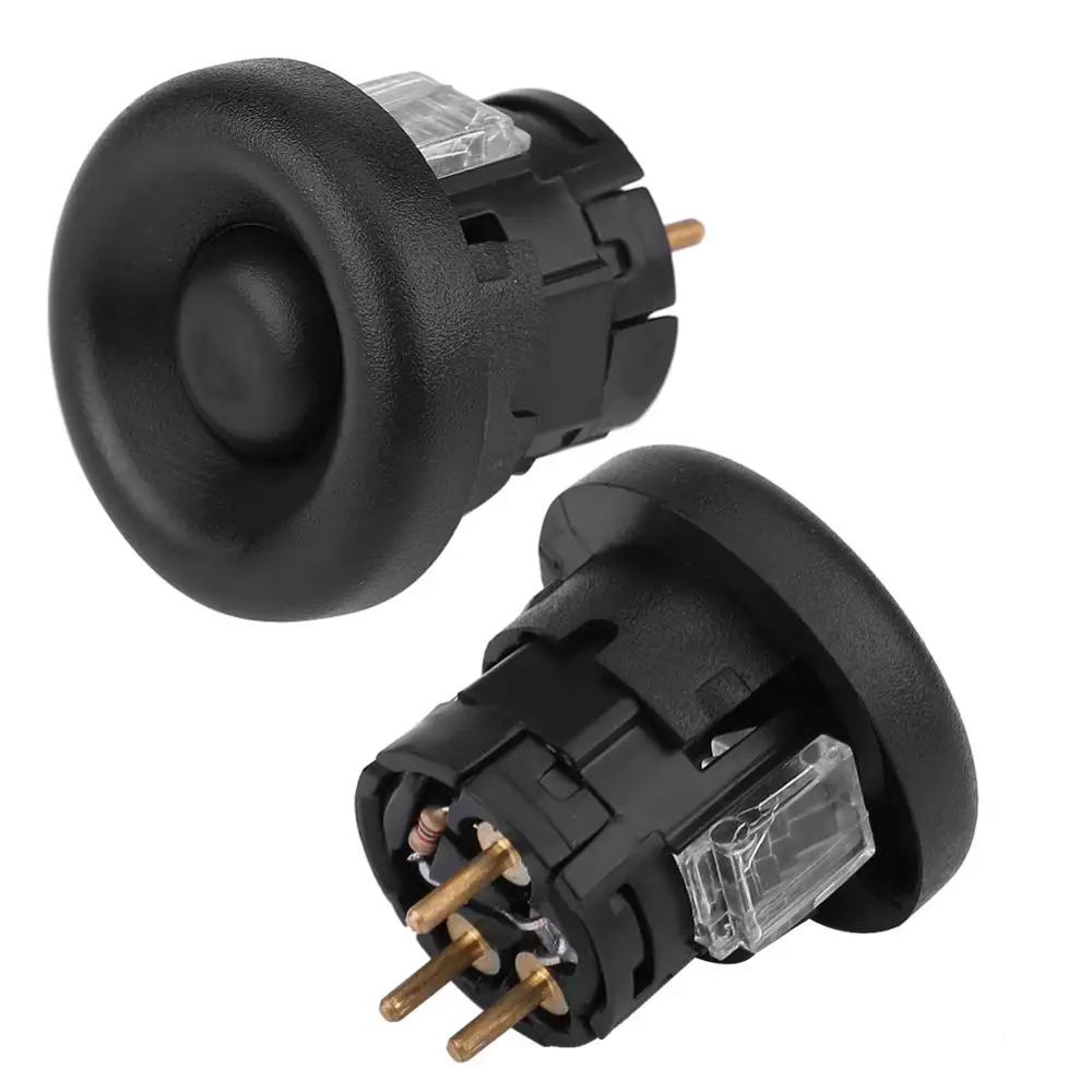 Transmission Overdrive Lockout Switch Button Gear Shifter Button &Cap Bezel Fit For Ford F-150/250/350/450/550 Bronco F53/ F59