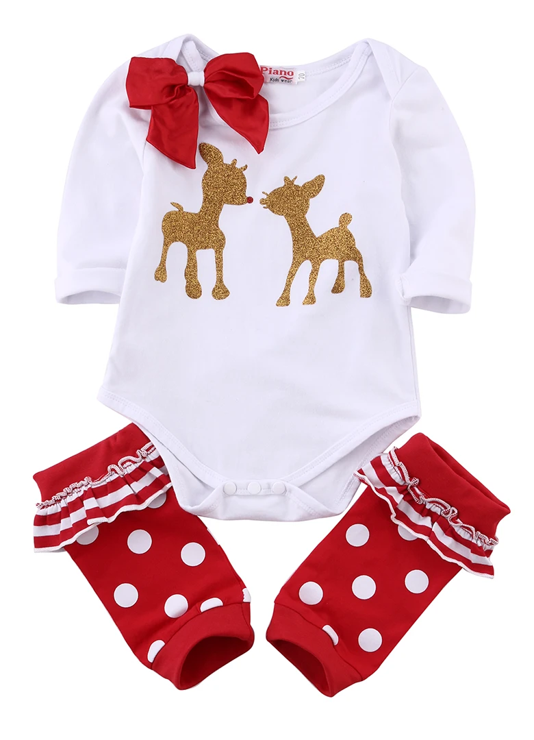 New 2017 Christmas Newborn Toddler Baby Boy Girl Long Sleeve BowKnot Romper Polka Dot Leg Warmers Outfits Clothes Set
New 2017 Christmas Newborn Toddler Baby Boy Girl Long Sleeve BowKnot Romper Polka Dot Leg Warmers Outfits Clothes Set
