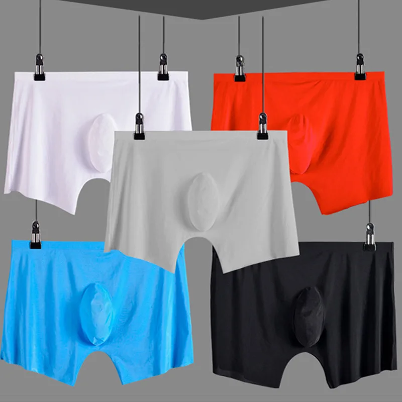 Men's 3D One-piece Underwear Men's Sexy Ice Silk Breathable Seamless Transparent Soft Briefs Shorts Bulge Pouch Underpants
Men's 3D One-piece Underwear Men's Sexy Ice Silk Breathable Seamless Transparent Soft Briefs Shorts Bulge Pouch Underpants