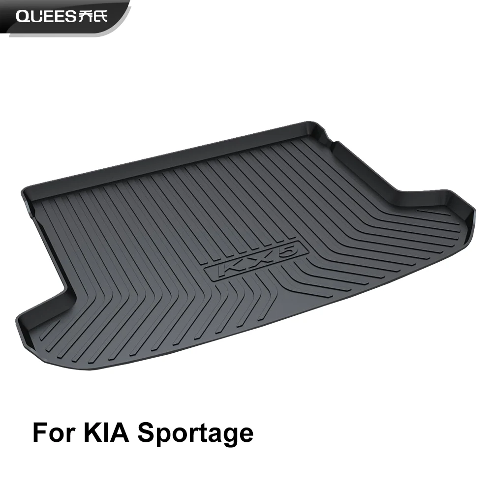 QUEES Custom Fit Cargo Liner Tray Trunk Floor Mat for KIA Sportage 4th Generation QL 2016 2017 2018
QUEES Custom Fit Cargo Liner Tray Trunk Floor Mat for KIA Sportage 4th Generation QL 2016 2017 2018
