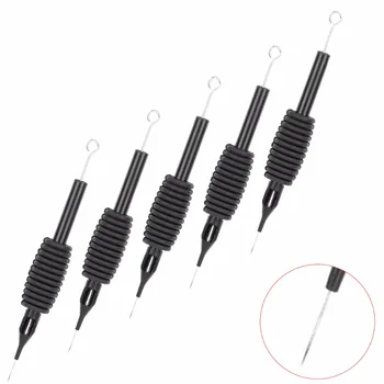 20PCS 4RL Tattoo Grip Tube + Needle With Tip Assorted Disposable Tattoo Tool Soft Silicone Rubber Set Individual Package - Black
20PCS 4RL Tattoo Grip Tube + Needle With Tip Assorted Disposable Tattoo Tool Soft Silicone Rubber Set Individual Package - Black