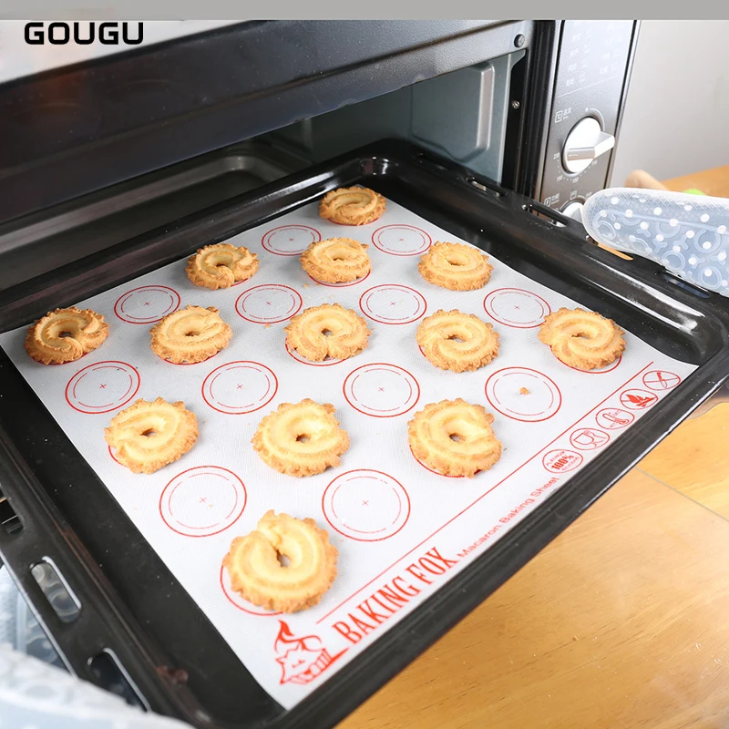 27.5*27.5cm Fiberglass Macaron Cake Cookie Baking Oven Mat Pad Non-stick Silicone Sheet Pastry Heat Resisting Bakeware Tools
27.5*27.5cm Fiberglass Macaron Cake Cookie Baking Oven Mat Pad Non-stick Silicone Sheet Pastry Heat Resisting Bakeware Tools