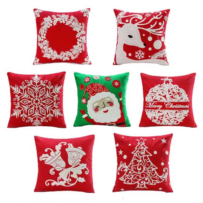 Christmas Tree,Reindeer,Sledge,Handmade Embroidery Throw Pillow Case Christmas Pillow Cover Home Office Decorative Pillowcases
Christmas Tree,Reindeer,Sledge,Handmade Embroidery Throw Pillow Case Christmas Pillow Cover Home Office Decorative Pillowcases
