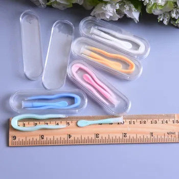 Contact Lenses Inserter Tweezer Eye Lenses Holder Case Remover Applicator makeup Tools Random Color
Contact Lenses Inserter Tweezer Eye Lenses Holder Case Remover Applicator makeup Tools Random Color