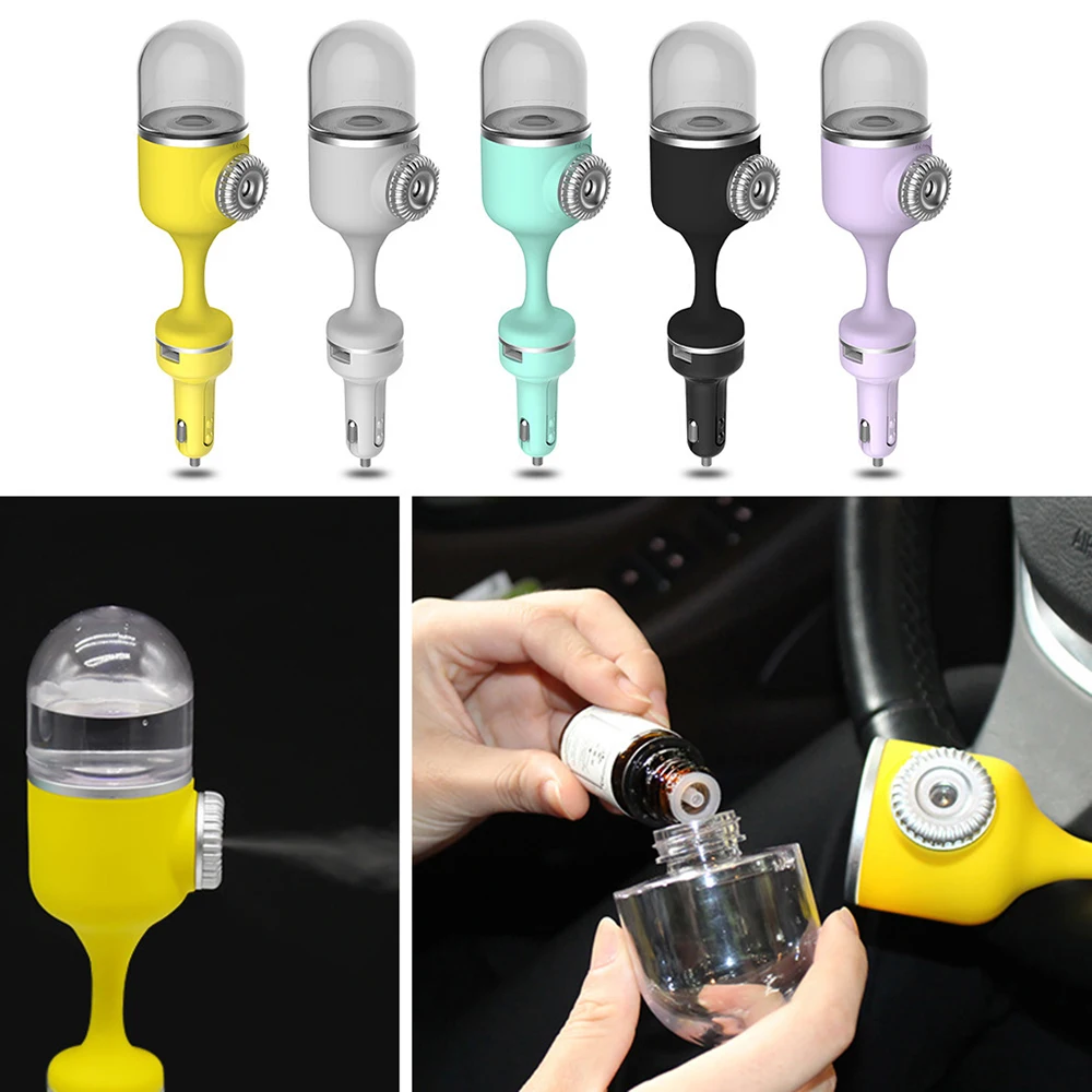 2in1 Mini Vehicular Aromatherapy Humidifier Creative USB Charging Mini Purifier Turnable Head Creative Nawilzacz Powietrza
2in1 Mini Vehicular Aromatherapy Humidifier Creative USB Charging Mini Purifier Turnable Head Creative Nawilzacz Powietrza