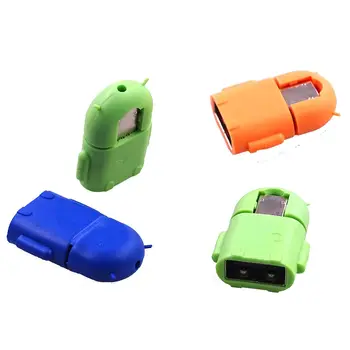 2pcs Multi color Option Robot Shape Android Micro USB To USB 2.0 Converter OTG Adapter For Samsung Galaxy S3 S4 S5
2pcs Multi color Option Robot Shape Android Micro USB To USB 2.0 Converter OTG Adapter For Samsung Galaxy S3 S4 S5