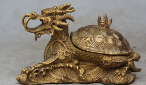 JP S0090 8" Lucky Chinese Bronze Fengshui Dragon Turtle incense Burner Censer Statue Discount 35%
JP S0090 8" Lucky Chinese Bronze Fengshui Dragon Turtle incense Burner Censer Statue Discount 35%