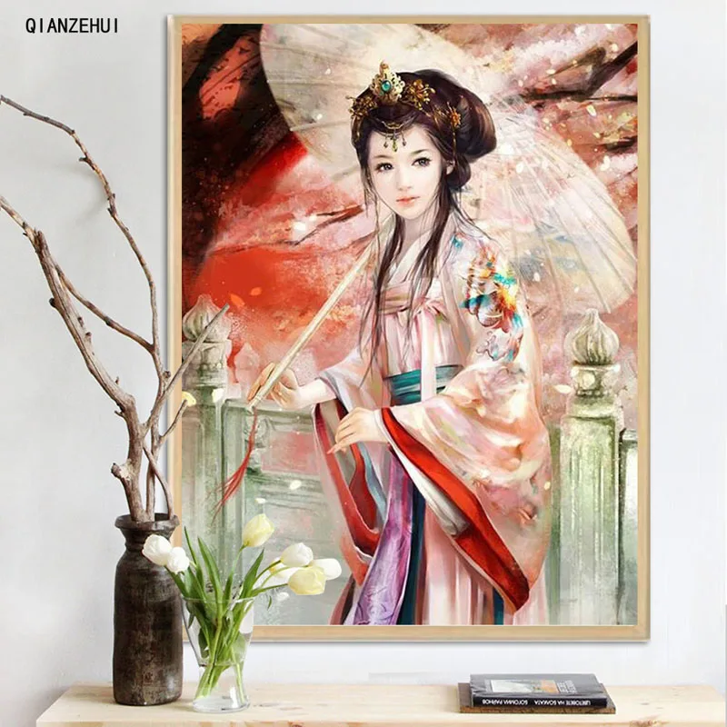 QIANZEHUI,DIY Rhinestone plastic crafts diamond Deep palace concubine diamond painting cross stitch full diamond embroidery
QIANZEHUI,DIY Rhinestone plastic crafts diamond Deep palace concubine diamond painting cross stitch full diamond embroidery