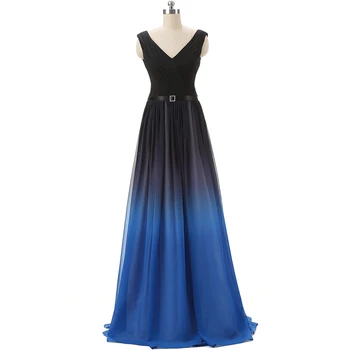 Plus Sizes Gradual Color chiffon Evening dresses sexy off Shoulder v neck A-Line woman evening party gown prom dress
Plus Sizes Gradual Color chiffon Evening dresses sexy off Shoulder v neck A-Line woman evening party gown prom dress