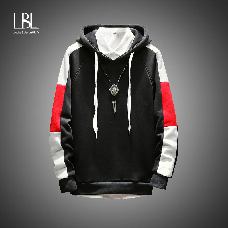 2018 New Men Brand Patchwork Sweatshirt Hoodies Fashion Fleece Sportswear Hoodie Mens Pullover Men's Tracksuit Moleton Masculino
2018 New Men Brand Patchwork Sweatshirt Hoodies Fashion Fleece Sportswear Hoodie Mens Pullover Men's Tracksuit Moleton Masculino