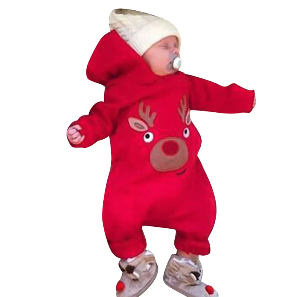 Autumn Winter Baby Clothes Overalls Newborn One Piece Romper Cartoon Christmas Deer XMAS Hooded Romper Jumpsuit Outfits
Autumn Winter Baby Clothes Overalls Newborn One Piece Romper Cartoon Christmas Deer XMAS Hooded Romper Jumpsuit Outfits