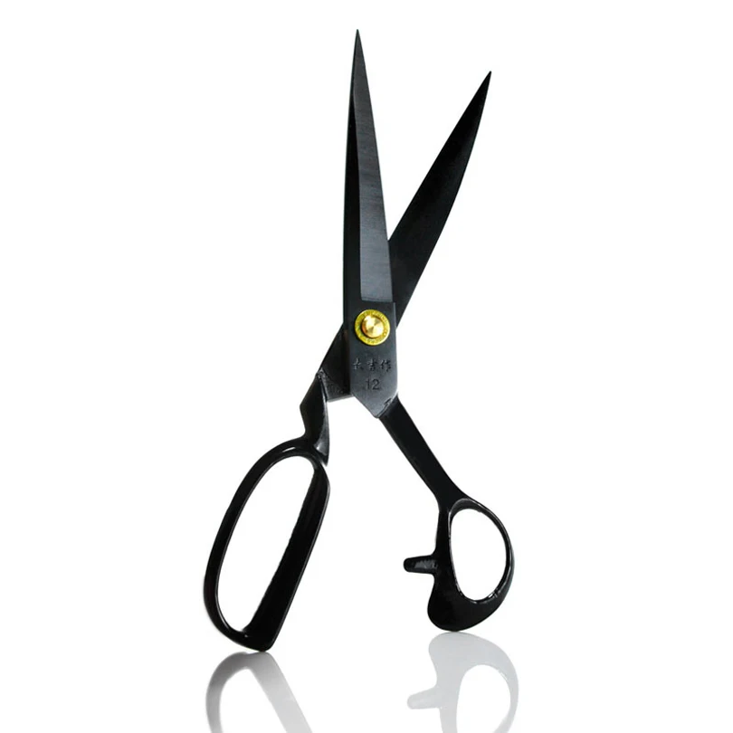12 inch Tailor's Scissors Black Stainless steel Sewing Scissors for Fabric tailors supplies Clothing store dedicated scissor
12 inch Tailor's Scissors Black Stainless steel Sewing Scissors for Fabric tailors supplies Clothing store dedicated scissor