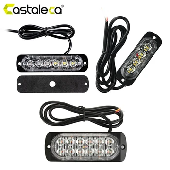 Castaleca 1Pc LED Side Marker Strobe Light Car Truck Trailer 4/6/12 LED Flashing Warning Lamp Super Bright Clearance Lamp 12V
Castaleca 1Pc LED Side Marker Strobe Light Car Truck Trailer 4/6/12 LED Flashing Warning Lamp Super Bright Clearance Lamp 12V
