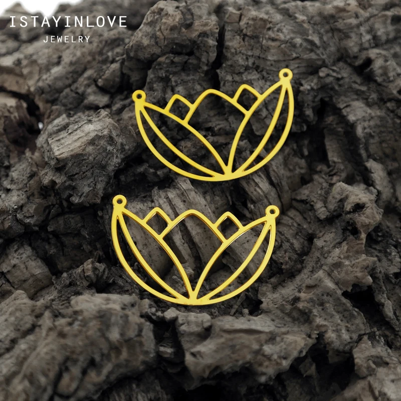 Handmade Jewelry Making Supplies Pendant Hollow Metal Raw Brass Lotus Geometric Charm For DIY Necklace Earring Brooch RD436 4
Handmade Jewelry Making Supplies Pendant Hollow Metal Raw Brass Lotus Geometric Charm For DIY Necklace Earring Brooch RD436 4