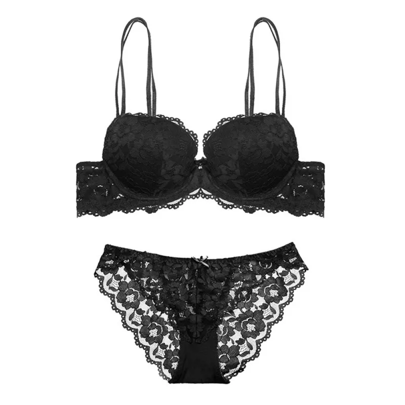 High Quality Women Bra Sets Sexy Lace Embroidery Wire Free Push-up Padded Bra Brief Sets Intimate Underwear Panties Set
High Quality Women Bra Sets Sexy Lace Embroidery Wire Free Push-up Padded Bra Brief Sets Intimate Underwear Panties Set