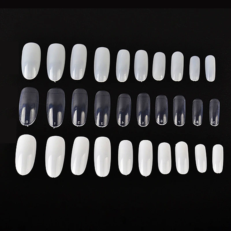 100Pcs Fake Nail Art Tips Perforate Oval Shape Full Cover Manicure Nail Tips DIY Nail Art Tools 3 Colors Available
100Pcs Fake Nail Art Tips Perforate Oval Shape Full Cover Manicure Nail Tips DIY Nail Art Tools 3 Colors Available