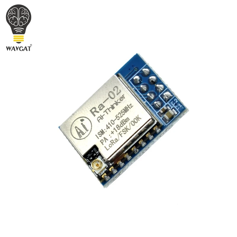 WAVGAT SX1278 LoRa модуль 433 м 10 км Ra 02 беспроводной Ai Thinker Spread Spectrum Transmission Electronic DIY