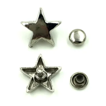 10 Sets Rivets Spike Studs Spots Garment Silver Tone Star Shape Pentacle Punk Bag Shoes Clothes Crafts Making Findings 15mm
10 Sets Rivets Spike Studs Spots Garment Silver Tone Star Shape Pentacle Punk Bag Shoes Clothes Crafts Making Findings 15mm