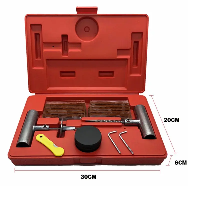 New Universal Tire Repair Kit to Fix Punctures and Plug Flats 37-Piece Value Pack qiang
New Universal Tire Repair Kit to Fix Punctures and Plug Flats 37-Piece Value Pack qiang
