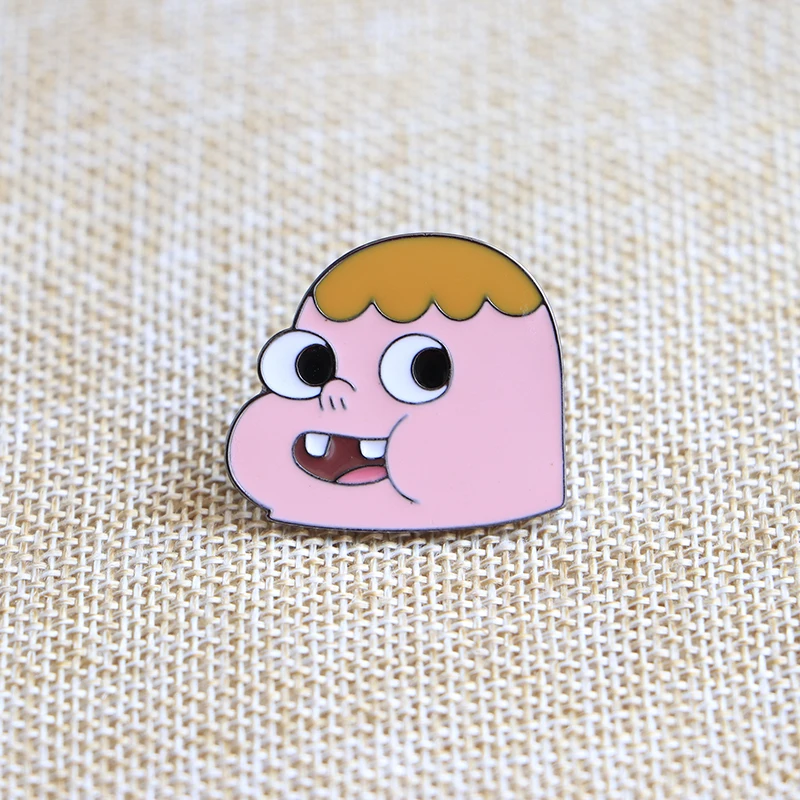 Cartoon Pink Fat Boy Brooches Clarence Enamel Pin for Boys Girls Lapel Pin Hat/bag Pins Denim Jacket Women Brooch Badge Q700
Cartoon Pink Fat Boy Brooches Clarence Enamel Pin for Boys Girls Lapel Pin Hat/bag Pins Denim Jacket Women Brooch Badge Q700