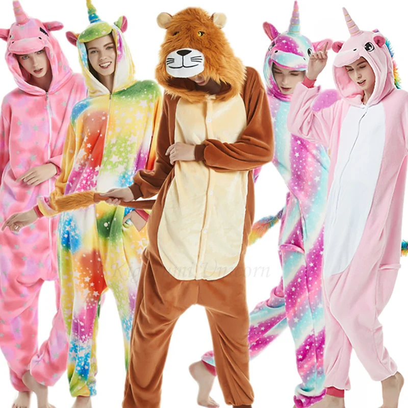 Kigurumi Unicorn Pajamas Set Women Animal Pijamas lion Winter flannel pajamas Cosplay Custome Onesies Nightie Pyjamas Sleepwear
Kigurumi Unicorn Pajamas Set Women Animal Pijamas lion Winter flannel pajamas Cosplay Custome Onesies Nightie Pyjamas Sleepwear