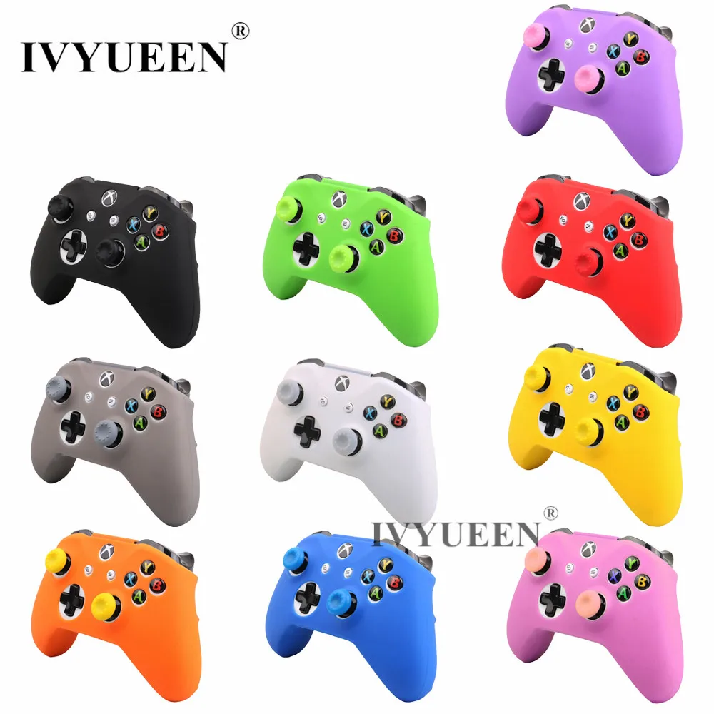 IVYUEEN Silicone Protective Skin Case Cover for Microsoft Xbox One X S Slim Controller with Thumbstick Grips Cap for Xbox
IVYUEEN Silicone Protective Skin Case Cover for Microsoft Xbox One X S Slim Controller with Thumbstick Grips Cap for Xbox