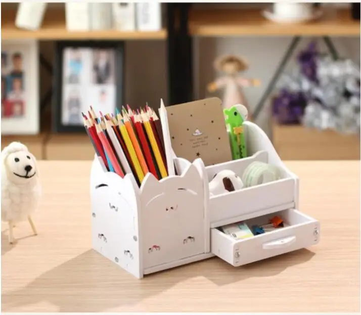 1pc Multi-function 4 Grid Desktop Pen Holder Office School Storage Case White Pink Plastic Box Desk Pen Pencil Organizer
1pc Multi-function 4 Grid Desktop Pen Holder Office School Storage Case White Pink Plastic Box Desk Pen Pencil Organizer