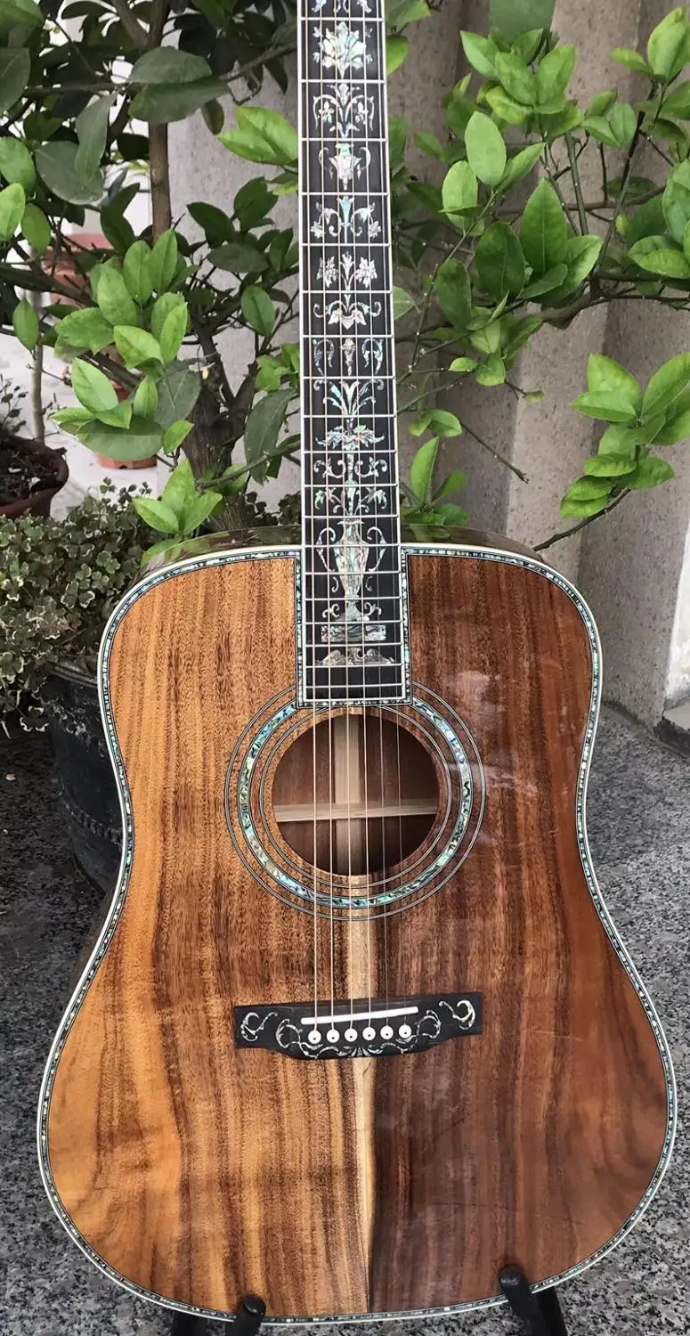 free shipping AAAA koa wood guitar folk Guitars Orchestra dreadnought acoustic electric guitar
free shipping AAAA koa wood guitar folk Guitars Orchestra dreadnought acoustic electric guitar