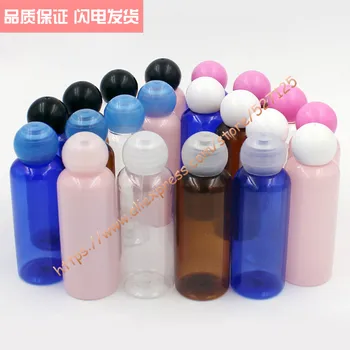50ml pretty colors PET bottle with many colors PP ball lid,essential oil/liquid/moisturizer/facial water container
50ml pretty colors PET bottle with many colors PP ball lid,essential oil/liquid/moisturizer/facial water container