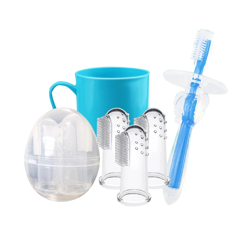 Finger Toothbrush 1 Pcs Set Soft Silicone Safe Baby Kids Finger Toothbrush Gum Brush For Clear Massage
Finger Toothbrush 1 Pcs Set Soft Silicone Safe Baby Kids Finger Toothbrush Gum Brush For Clear Massage