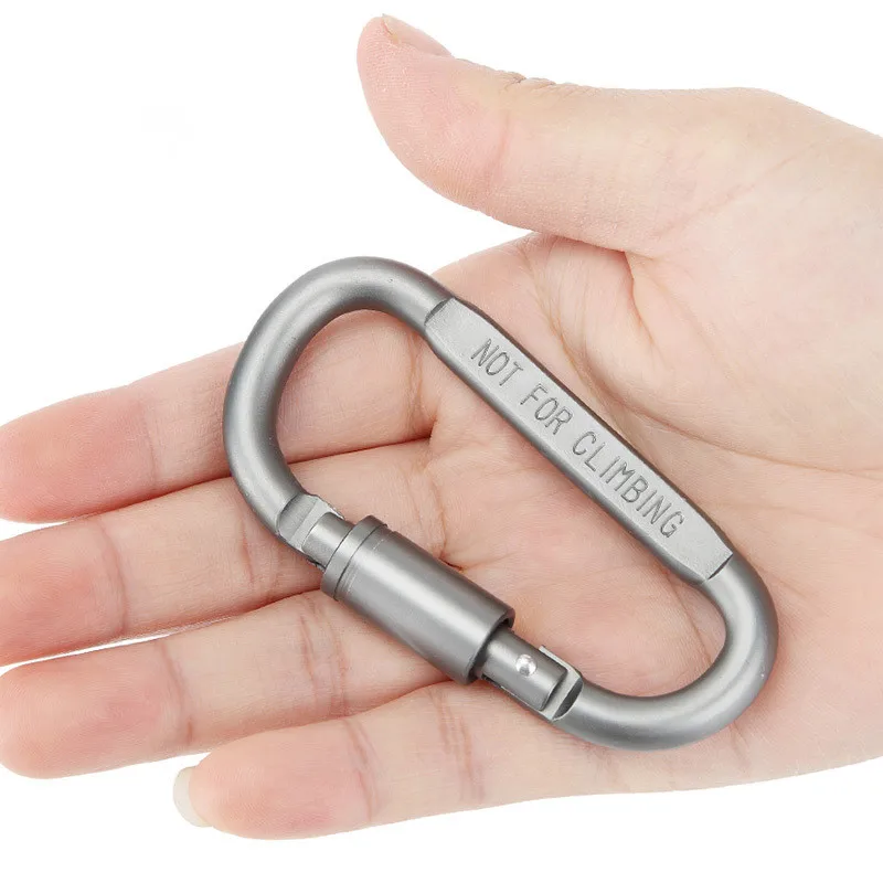 4pcs D Buckle Type Outdoor Carabiner with Lock Hanging Hook Key Ring Bottle Hang Buckle 
4pcs D Buckle Type Outdoor Carabiner with Lock Hanging Hook Key Ring Bottle Hang Buckle