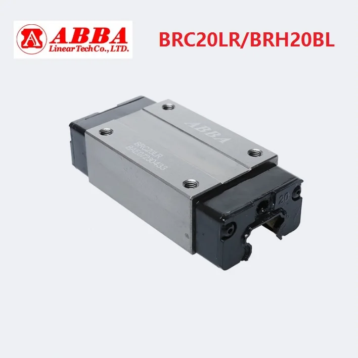 4pcs Original Taiwan ABBA BRC20LR/BRH20BL Linear narrow Block Linear Rail Guide Bearing for CNC Router Laser Machine parts
4pcs Original Taiwan ABBA BRC20LR/BRH20BL Linear narrow Block Linear Rail Guide Bearing for CNC Router Laser Machine parts