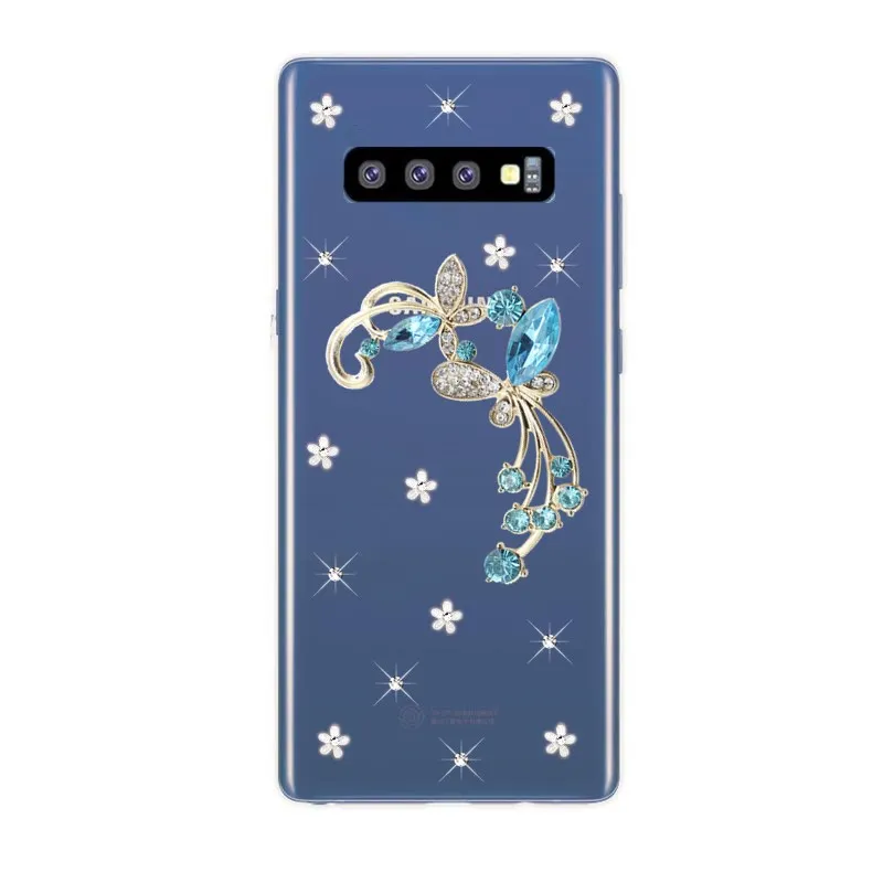 For Samsung Galaxy S10 Plus case flowers Rhinestone clear diamond back cover For Galaxy S10e S8 S9 Note 8 9 phone case
For Samsung Galaxy S10 Plus case flowers Rhinestone clear diamond back cover For Galaxy S10e S8 S9 Note 8 9 phone case