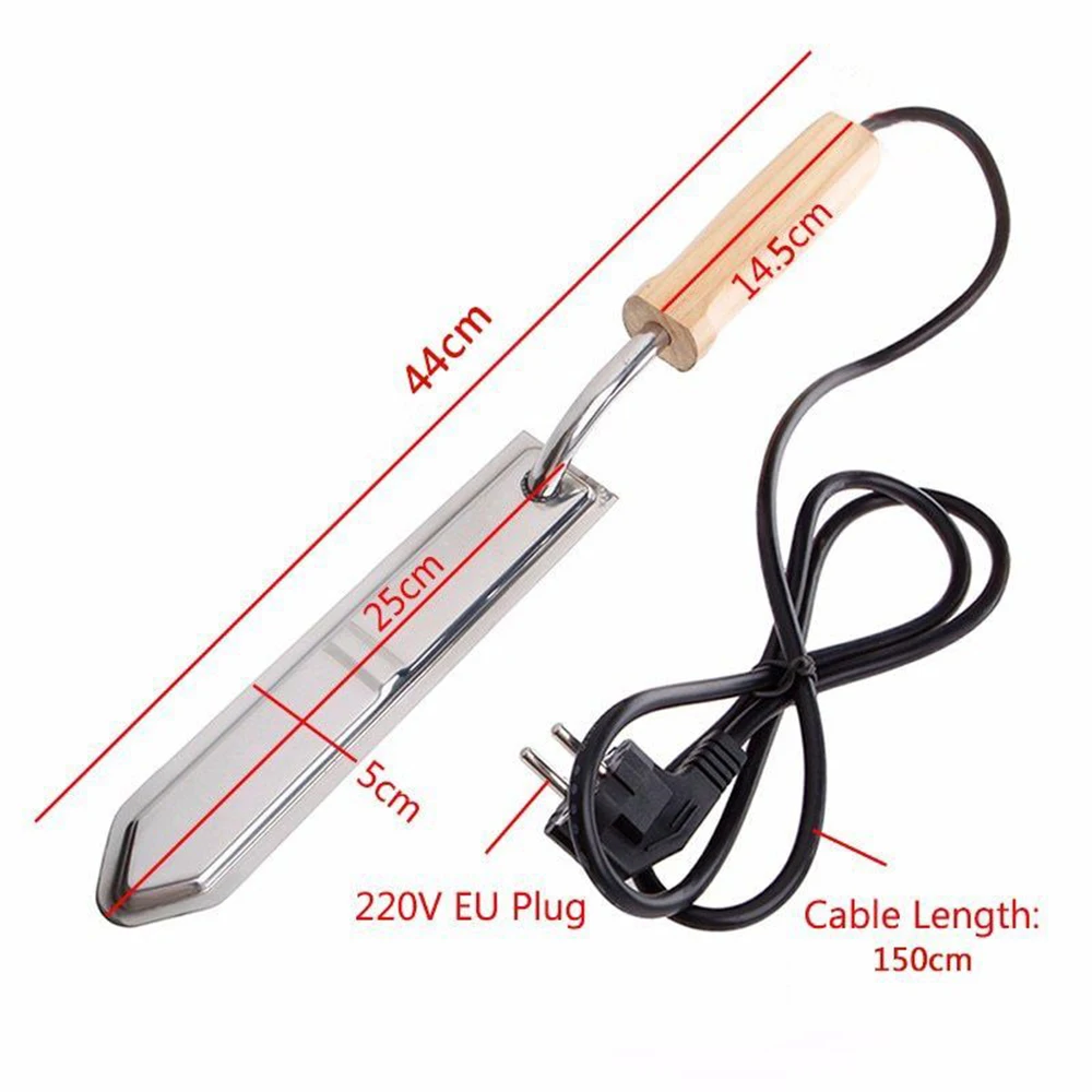 Beekeeping Electric Honey Knife Bee Beekeeping Equipment Quickly Heats Cutting Knife Scraper Bee Extractor Tool EU/UK/US plug
Beekeeping Electric Honey Knife Bee Beekeeping Equipment Quickly Heats Cutting Knife Scraper Bee Extractor Tool EU/UK/US plug