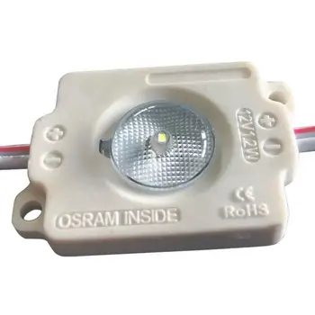 12VDC 1.2w high quality led module with lens 175 degrees for slim lightbox and channel letter
12VDC 1.2w high quality led module with lens 175 degrees for slim lightbox and channel letter