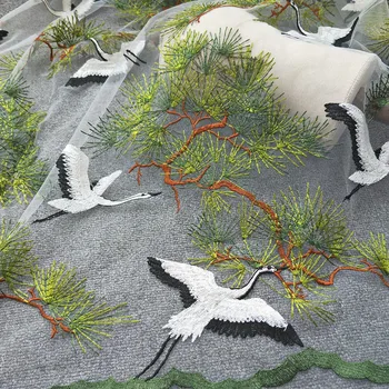 LASUI X0532 1 yard DIY Creative dress accessories High-grade Chinese style pine branches embroidered mesh lace fabrics
LASUI X0532 1 yard DIY Creative dress accessories High-grade Chinese style pine branches embroidered mesh lace fabrics