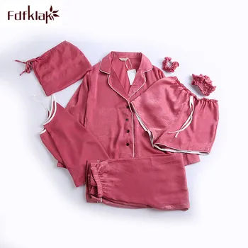 2019 New Design Spring Autumn Sleep Wear For Women Home Clothes Sexy Pijama Summer Pajamas Women Sleepwear Pyjamas Sets
2019 New Design Spring Autumn Sleep Wear For Women Home Clothes Sexy Pijama Summer Pajamas Women Sleepwear Pyjamas Sets