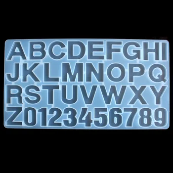Alphanumeric silicone mold DIY fondant cake chocolate mold jewelry ornaments mould
Alphanumeric silicone mold DIY fondant cake chocolate mold jewelry ornaments mould