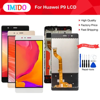 Tested LCD For HUAWEI P9 Display Touch Screen Digitizer with Frame for HUAWEI P9 LCD Display EVA-L09 EVA-L19 Replacement
Tested LCD For HUAWEI P9 Display Touch Screen Digitizer with Frame for HUAWEI P9 LCD Display EVA-L09 EVA-L19 Replacement